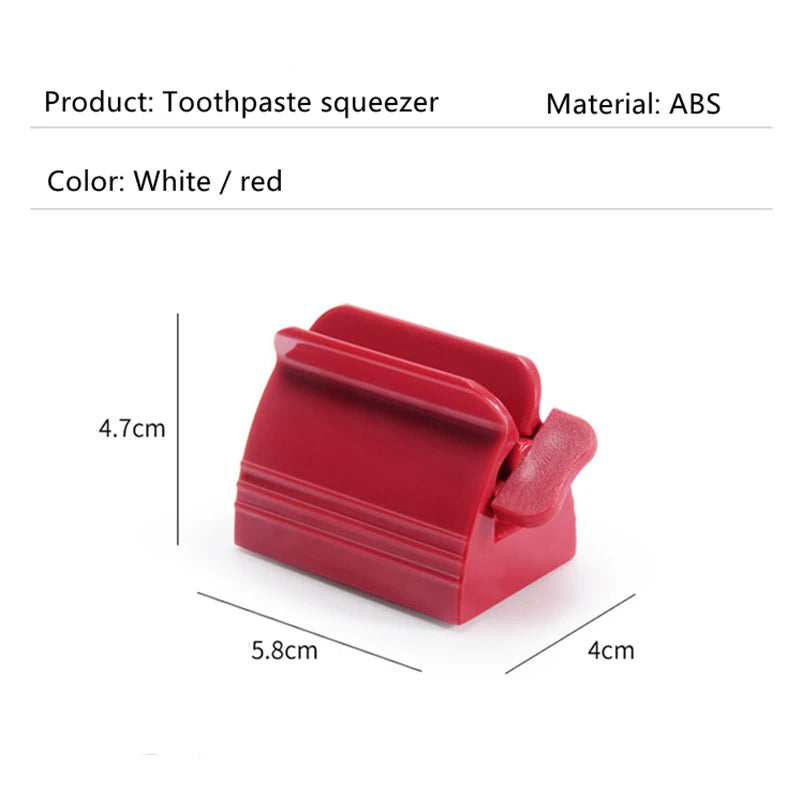 Home Toothpaste Dispenser Squeezer Bathroom Accessories Toothpaste Holder Organizer Hair Dye Cosmetic Creative Squeezer No Waste